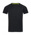 Heren Sportshirt Stedman ST8410 Black Opal